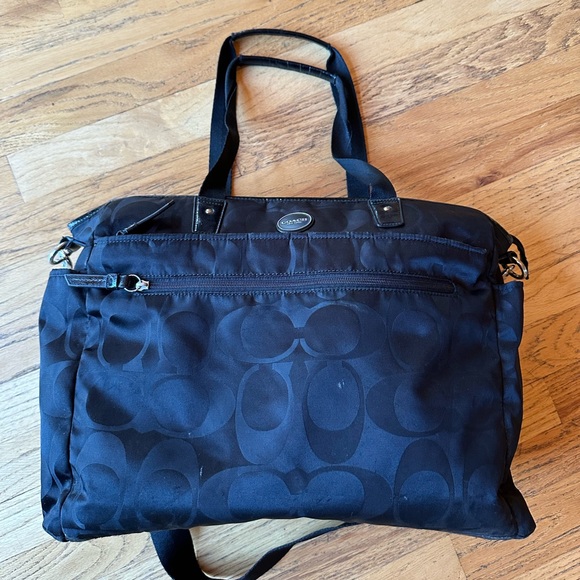 Coach Diaper Bag Black Coach Baby Diaper Bag Black